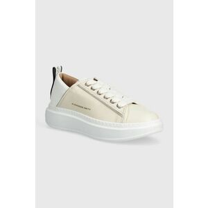 Alexander Smith sneakers din piele Wembley culoarea bej, ASAZWYW0003CWT imagine