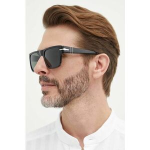 Persol ochelari de soare barbati, culoarea negru, 0PO3348S imagine