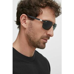 Ray-Ban ochelari de soare barbati, culoarea negru, 0RB3737 imagine