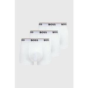 BOSS boxeri 3 pack bărbați, culoarea alb 50475274 imagine