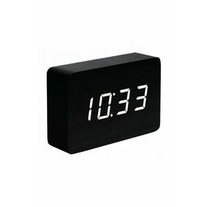 Gingko Design ceas in picioare Brick Black Click Clock imagine