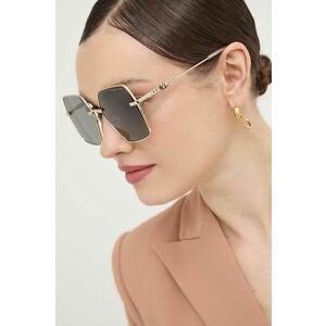 Michael Kors ochelari de soare SANYA femei, culoarea auriu, 0MK1157D imagine