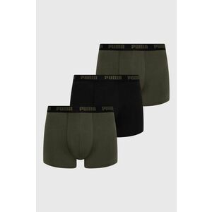 Puma boxeri 3-pack barbati, culoarea verde, 938327 imagine