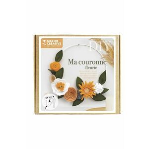 Graine Creative kit de decorare diy Ma couronne Fleurie imagine