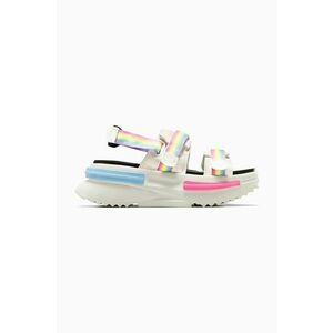 Converse sandale Run Star Utility Sandal CX Pride femei, culoarea alb, cu platforma, A10219C imagine