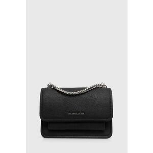 MICHAEL Michael Kors poseta de piele culoarea negru, 32T4SC7C1T imagine