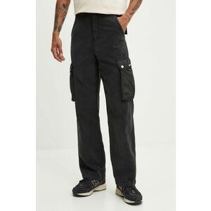 Karl Lagerfeld Jeans pantaloni barbati, culoarea negru, drept, 245D1002 imagine