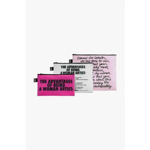 LOQI set de borsete GUERRILLA GIRLS 3-pack imagine