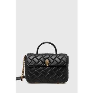 Kurt Geiger London poseta de piele HANDLE KENSINGTON BAG culoarea negru, 2709500109 imagine