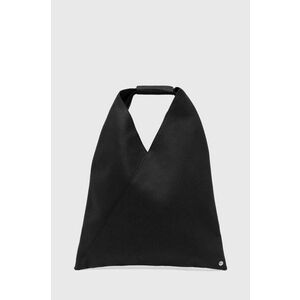 MM6 Maison Margiela poseta de piele culoarea negru, S54WD0043 imagine