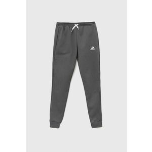 adidas Performance pantaloni de trening pentru copii ENT22 SW PNTY culoarea gri, neted imagine