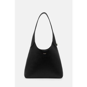 Coach poseta de piele culoarea negru, CU068 imagine