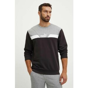 Puma bluza barbati, culoarea negru, cu imprimeu, 681733 imagine