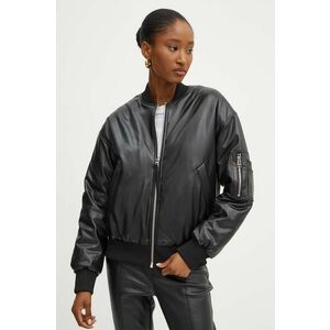 Silvian Heach geaca bomber TADY femei, culoarea negru, de iarna, oversize, GPA24018GB imagine