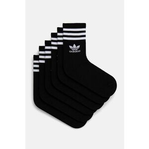 adidas Originals șosete Adicolor 6-pack culoarea negru, JE1829 imagine