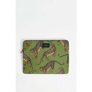 WOUF husa laptop Olive Leopard 13" & 14" imagine