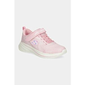 Skechers sneakers pentru copii WAVE 92 culoarea roz, 303557L imagine