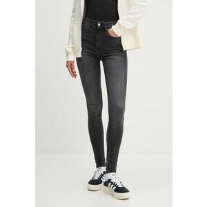 Tommy Jeans jeansi femei, culoarea negru, DW0DW19528 imagine