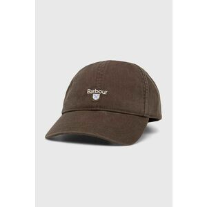 Barbour șapcă de baseball din bumbac Sports Caps culoarea verde, cu imprimeu, MHA0274 imagine