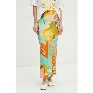 Never Fully Dressed fusta Multi Sundazed Summer Dorris Skirt maxi, drept, NFDSk546 imagine