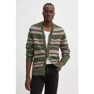 Samsoe Samsoe cardigan din lana SAARIN culoarea verde, M24300099 imagine