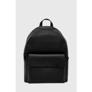 U.S. Polo Assn. rucsac barbati, culoarea negru, mare, neted imagine