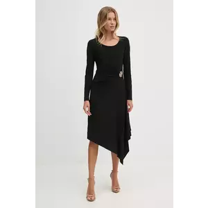 Joseph Ribkoff rochie culoarea negru, mini, evazati, 243153 imagine