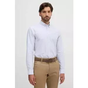 BOSS cămașă din bumbac barbati, cu guler button-down, slim, 50520275 imagine