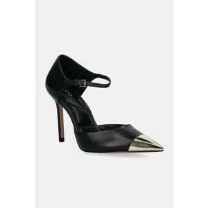 Aldo stilettos de piele MYSHA culoarea negru, 13839800 MYSHA imagine