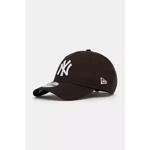 New Era șapcă de baseball din bumbac NEW YORK YANKEES culoarea maro, cu imprimeu, 60471458 imagine