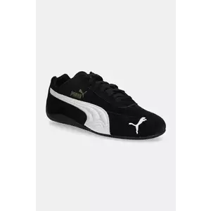 Puma sneakers din piele intoarsă Speedcat OG culoarea negru, 398846 imagine