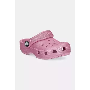 Crocs slapi copii culoarea roz imagine