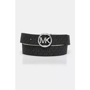 MICHAEL Michael Kors curea cu doua fete femei, culoarea negru imagine