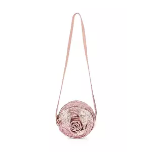 Konges Sløjd poseta fete ROSE GLITTER BAG culoarea roz, KS101656 imagine