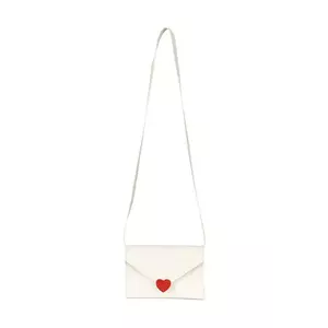 Konges Sløjd poseta fete LOVE LETTER BAG culoarea bej, KS101572 imagine