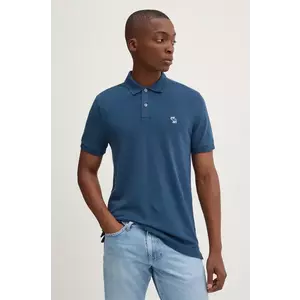 Abercrombie & Fitch tricou polo barbati, neted, KI124-4380 imagine