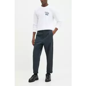 G-Star Raw pantaloni barbati, culoarea albastru marin, drept, D24543-D731 imagine