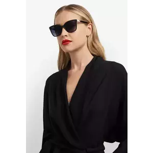 Carolina Herrera ochelari de soare femei, culoarea negru, HER 0273/S imagine