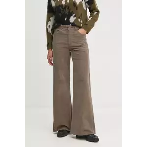 United Colors of Benetton Pantaloni femei, lat, high waist imagine