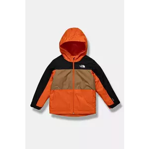 The North Face geaca de schi pentru copii FREEDOM INSULATED JACKET culoarea portocaliu, NF0A88TZ1OP1 imagine