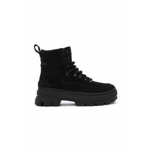 Vans cizme de piele Colfax Elevate MTE-2 culoarea negru, cu platforma, izolat, VN000BVSBKA1 imagine