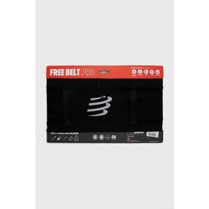 Compressport centura de alergare Free Belt Pro culoarea negru, CU00011B imagine