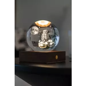 Gingko Design lampă led fără fir Amber Crystal Light imagine