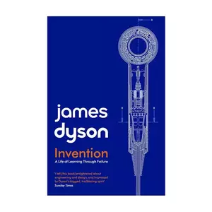 home & lifestyle carte Invention by James Dyson, English culoarea albastru marin imagine