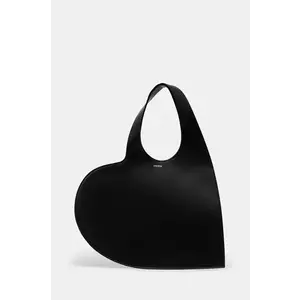 Coperni poseta de piele Heart Tote culoarea negru, COPBA14405 imagine