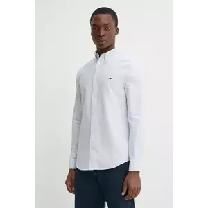 Tommy Jeans Cămașă bărbați, cu guler button-down, slim imagine