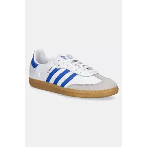 adidas Originals sneakers Samba OG J culoarea alb, JP5482 imagine