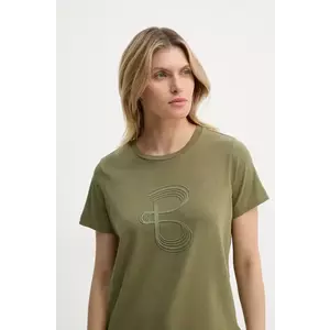 Bruuns Bazaar tricou femei, culoarea verde, BBW4000 imagine