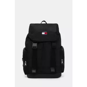 Tommy Jeans rucsac bărbați, culoarea negru, mare, uni, AM0AM13324 imagine