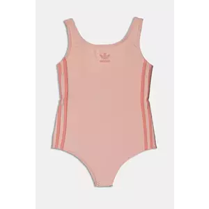 adidas Performance costum de baie dintr-o bucată pentru copii culoarea roz, JC6253 imagine